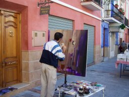 Concurso de Pintura al aire Libre en Mula 2009